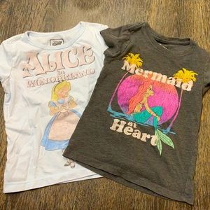 Toddler Girls Vintage Disney Alice & Ariel Bundle